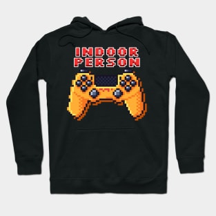 Indoor Person Hoodie